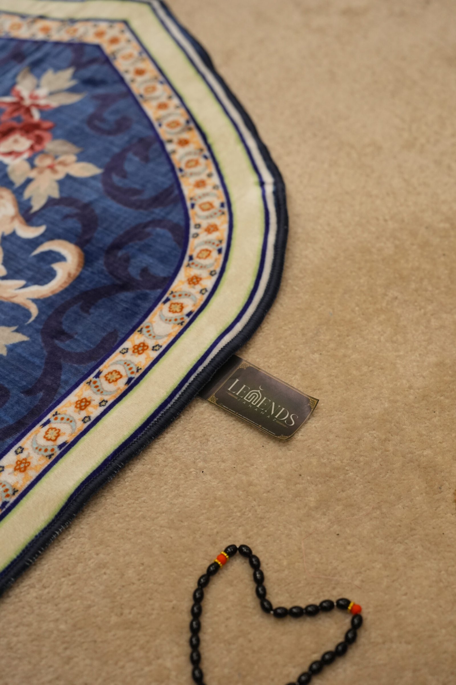 3D AL HARAM series gold Navy Blue - Image 3