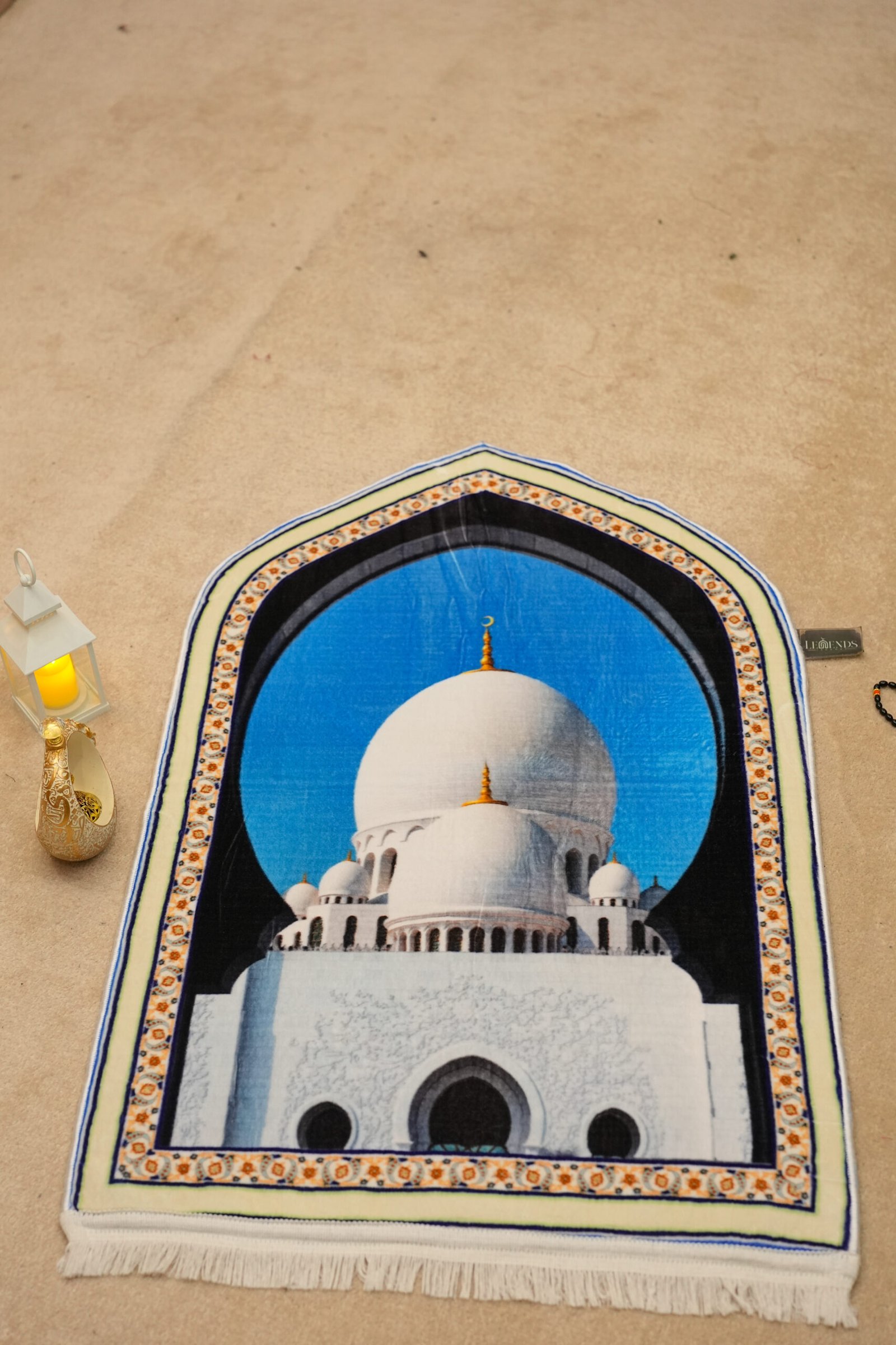 3D AL HARAM series gold Royal Blue - Image 4