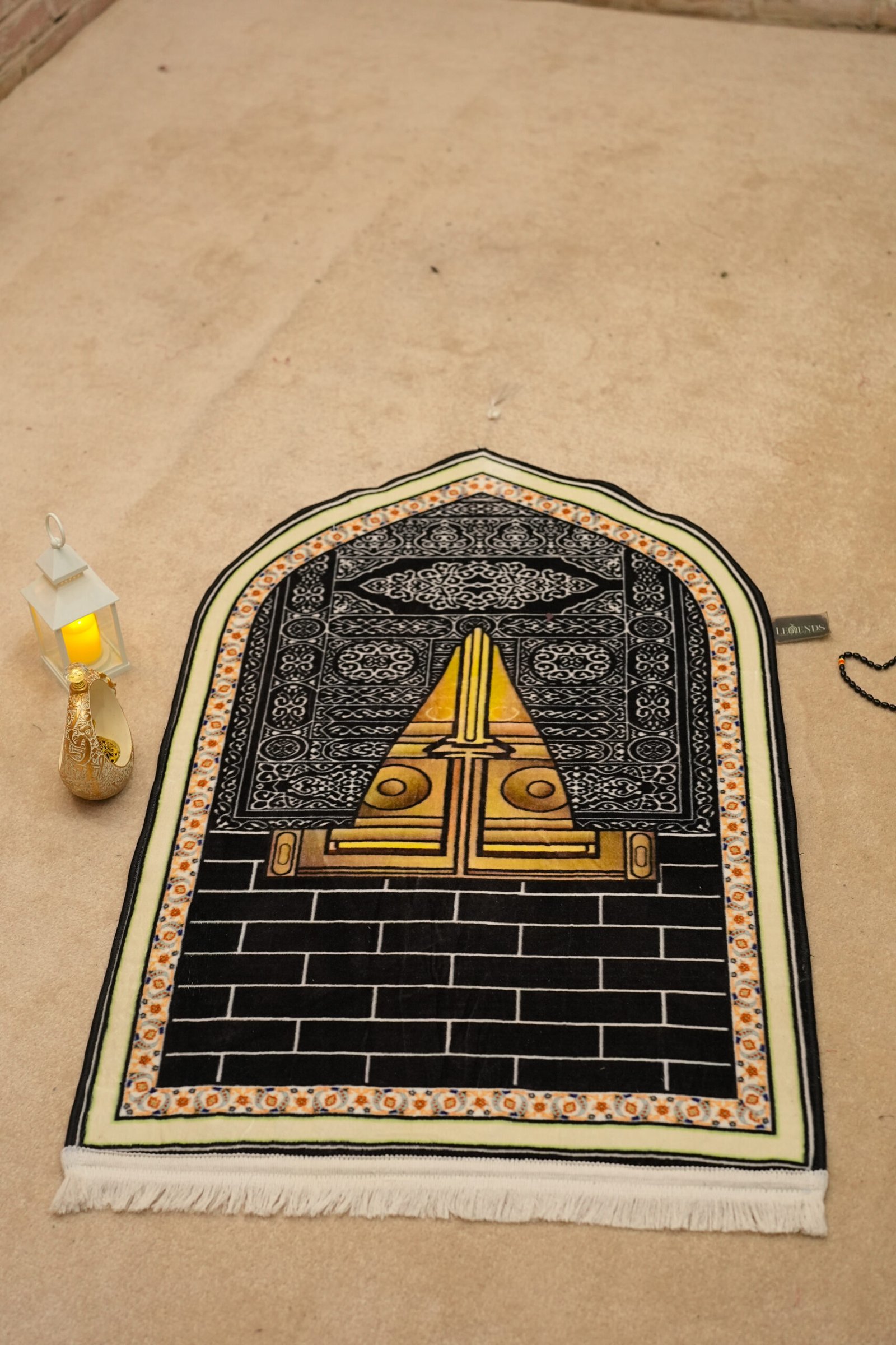 3D AL HARAM series gold Charcoal Black - Image 4
