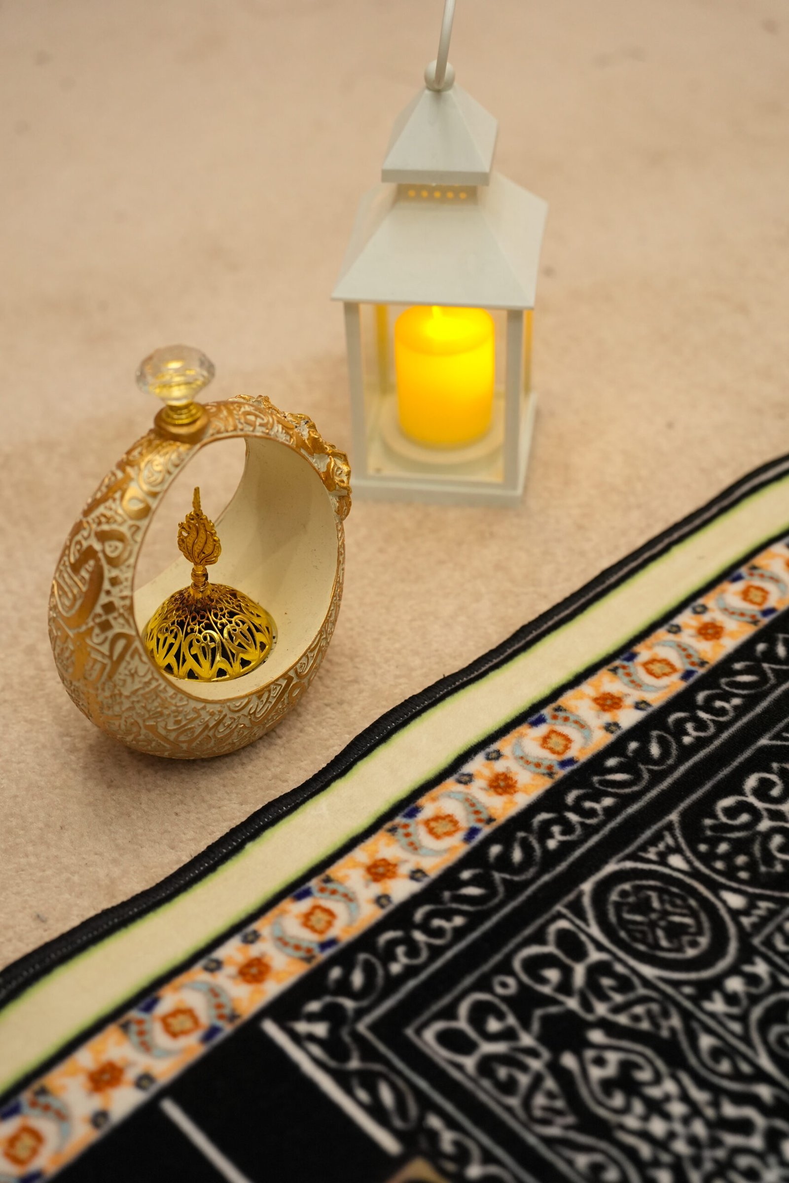 3D AL HARAM series gold Charcoal Black - Image 6