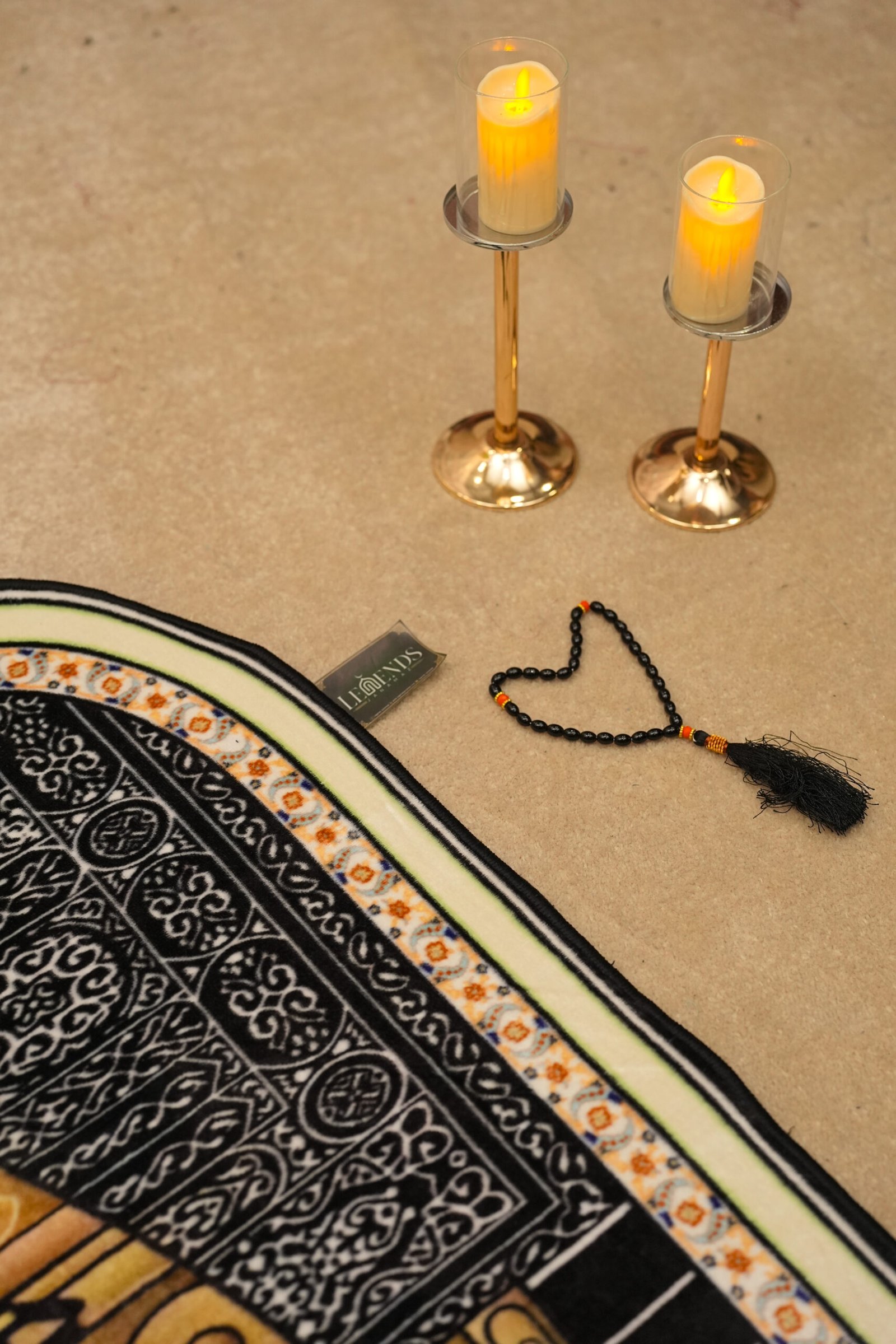 3D AL HARAM series gold Charcoal Black - Image 5