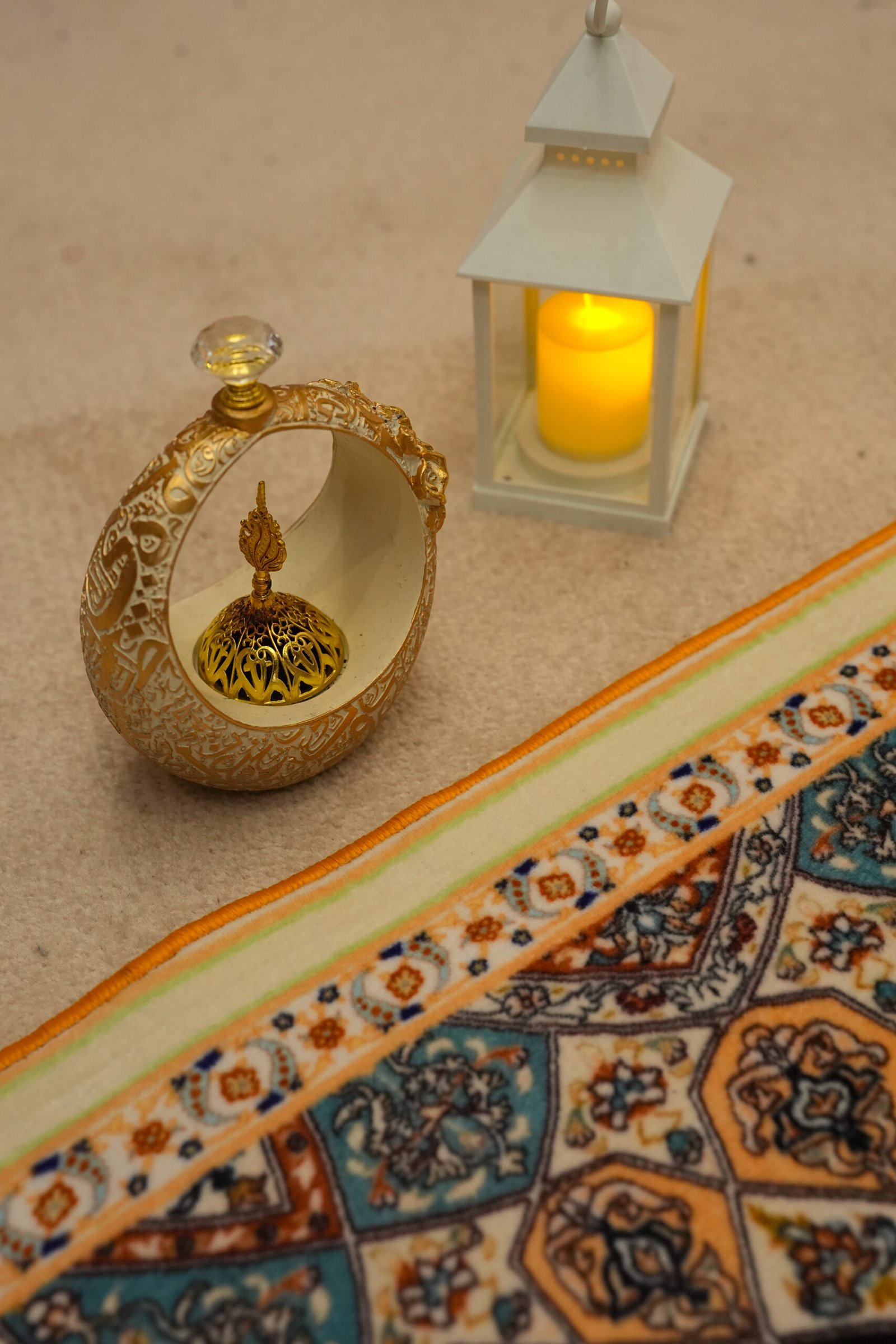 3D AL HARAM series gold Light Beige - Image 5