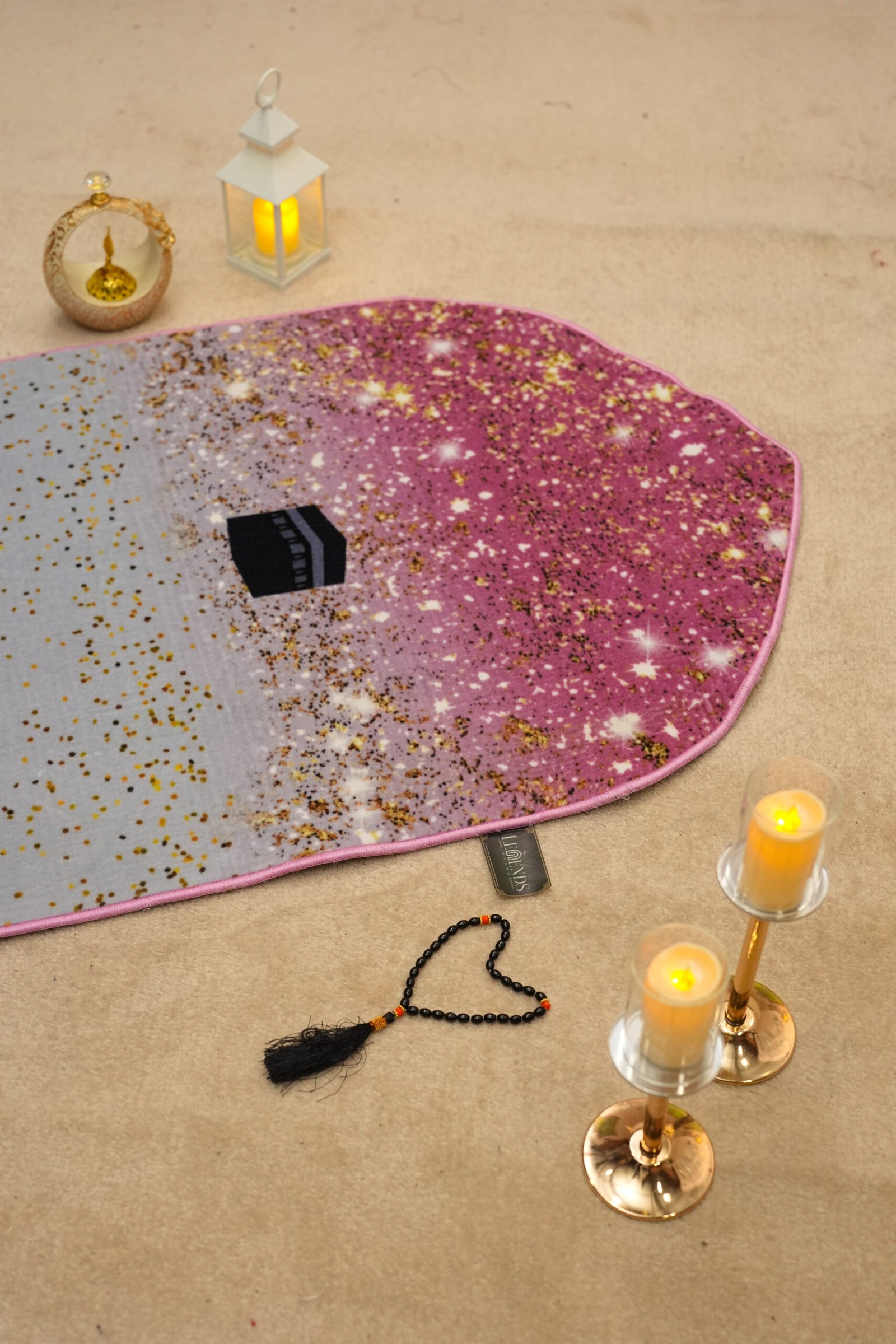 3D AL HARAM series gold Pink & Grey - Image 2