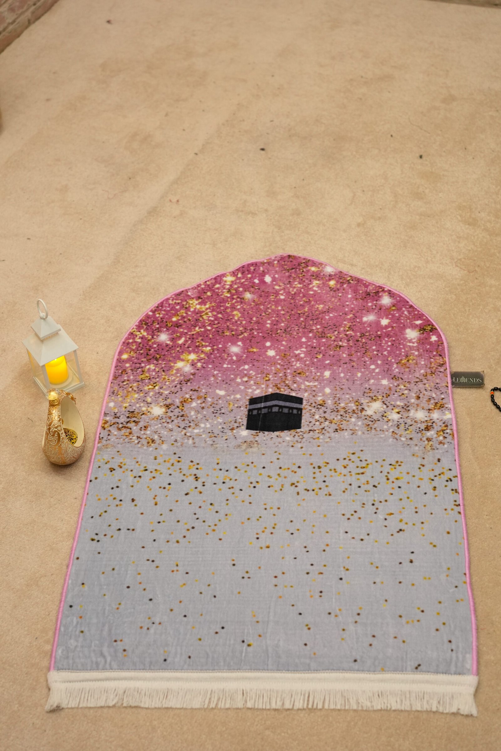 3D AL HARAM series gold Pink & Grey - Image 5