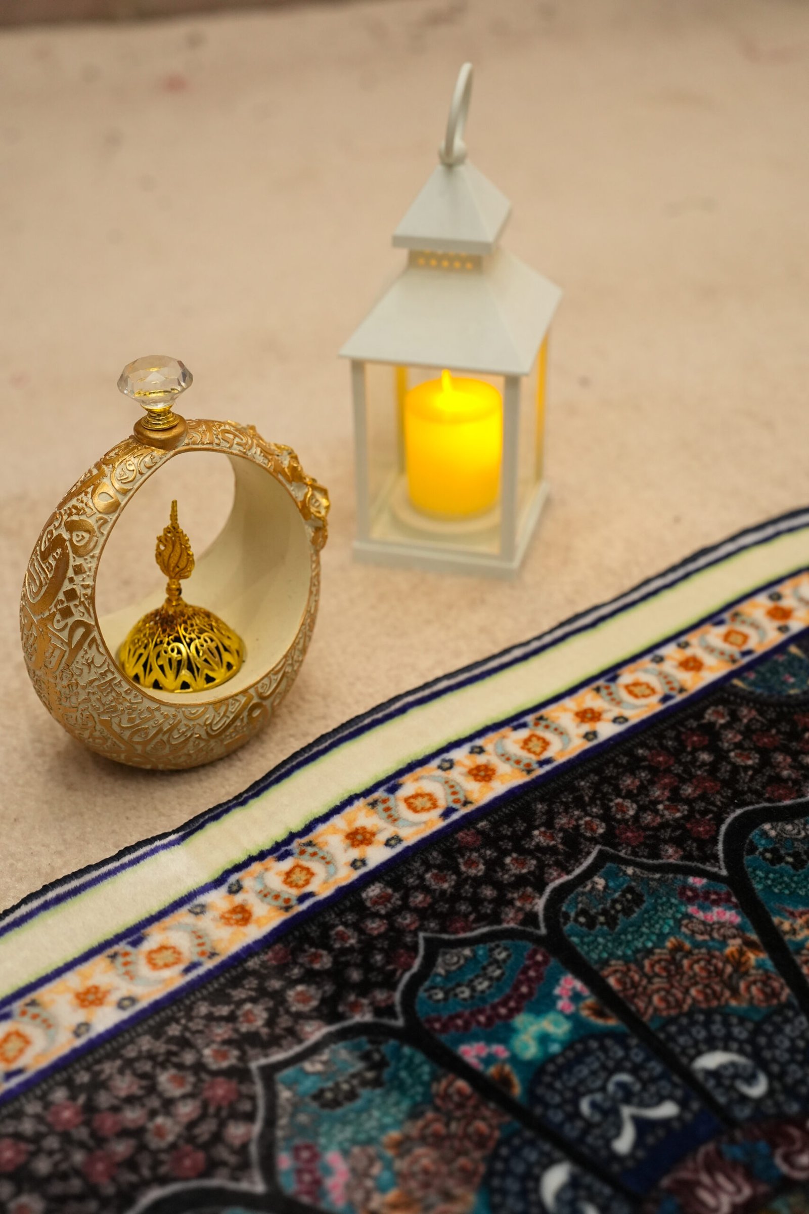 3D AL HARAM series gold Beige - Image 5