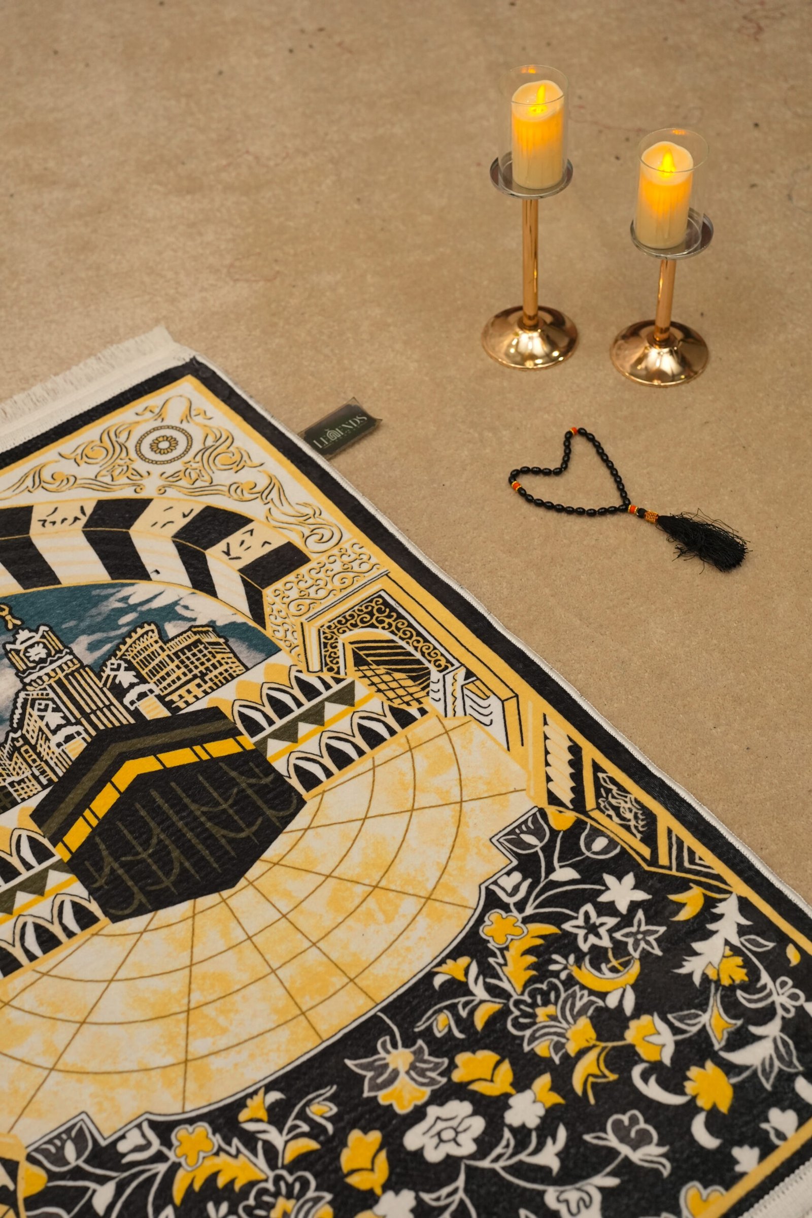 3D AL HARAM series Mustard Gold - Image 6