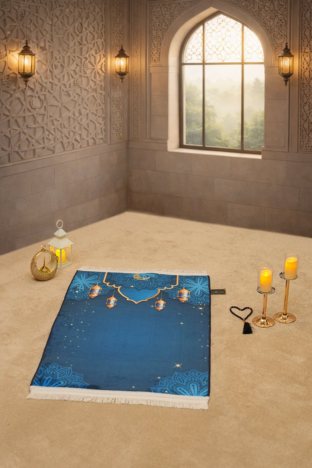 3D AL HARAM series Royal Blue