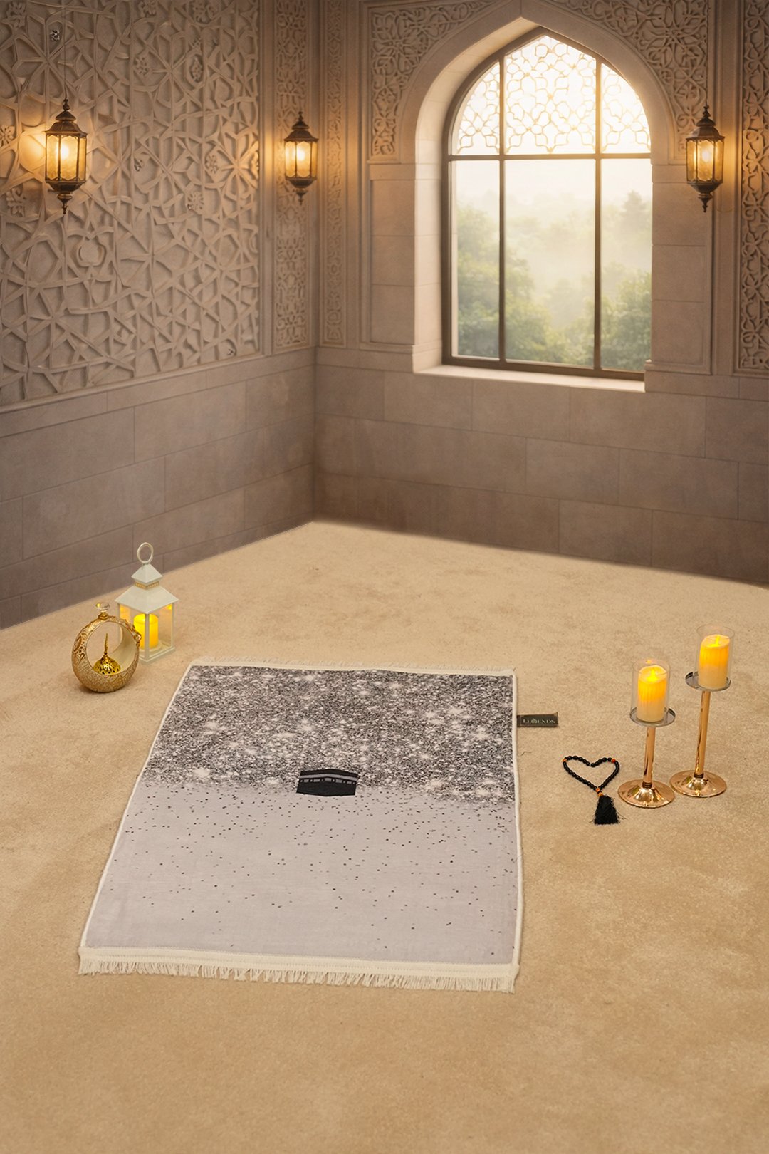 3D AL HARAM series Stone Grey