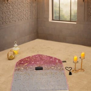 3D AL HARAM series gold Pink & Grey