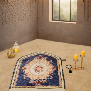 3D AL HARAM series gold Navy Blue