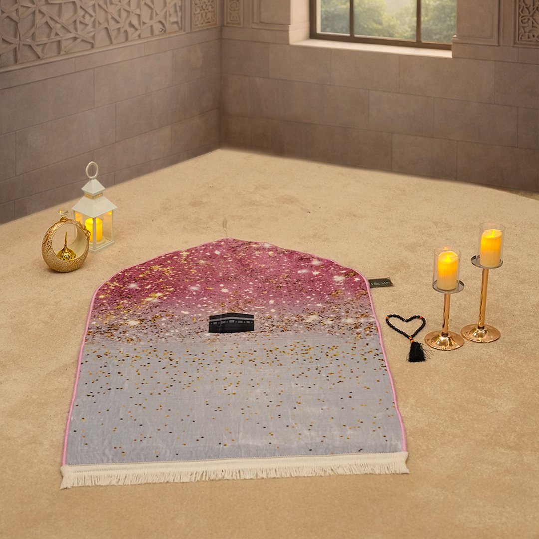 3D AL HARAM series gold Pink & Grey - Image 7