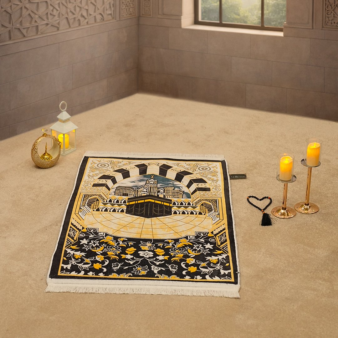 3D AL HARAM series Mustard Gold - Image 4