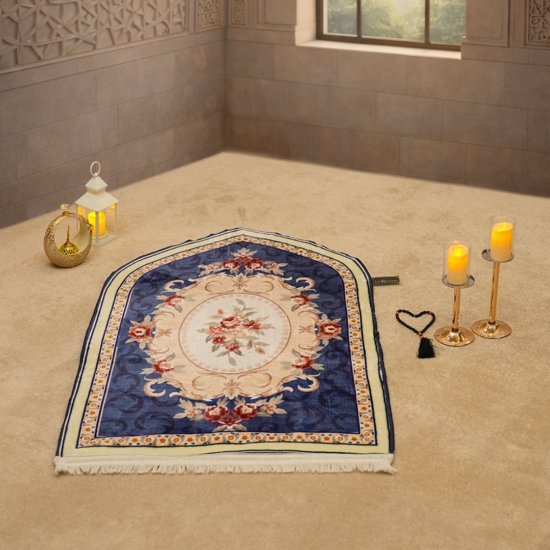 3D AL HARAM series gold Navy Blue - Image 7