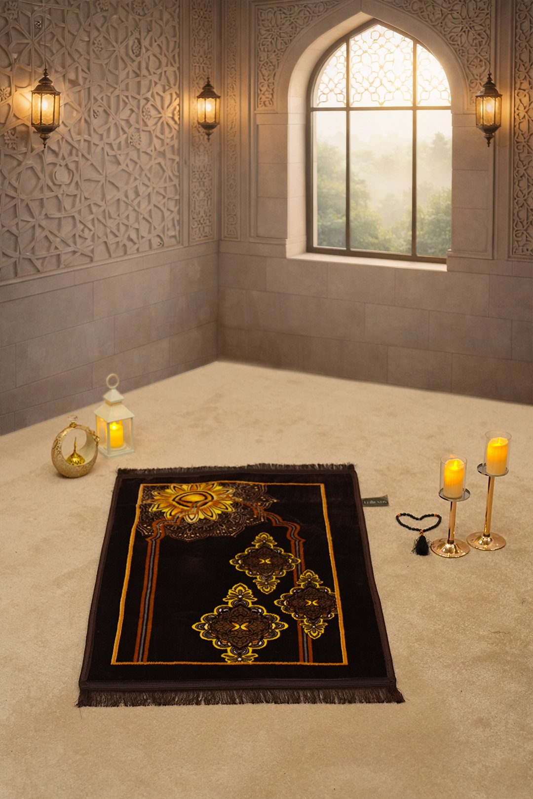 AL NOOR SERIES Black & Golden