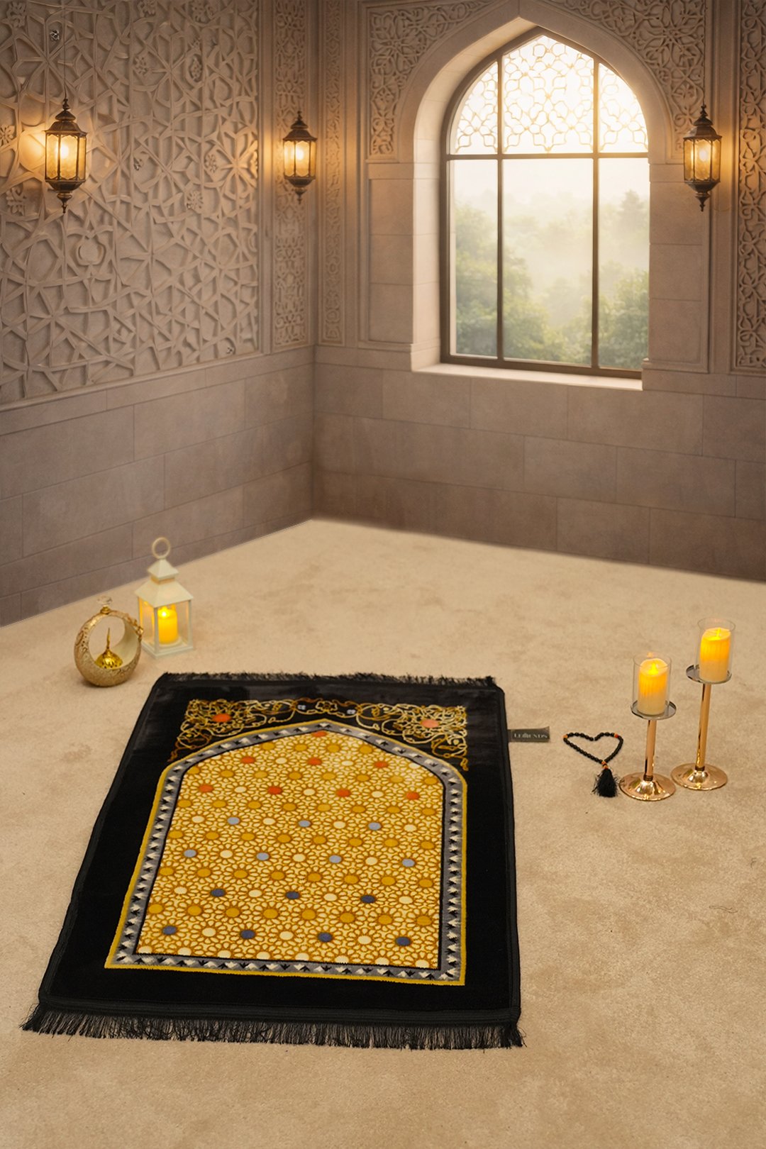 AL NOOR SERIES Golden & Black